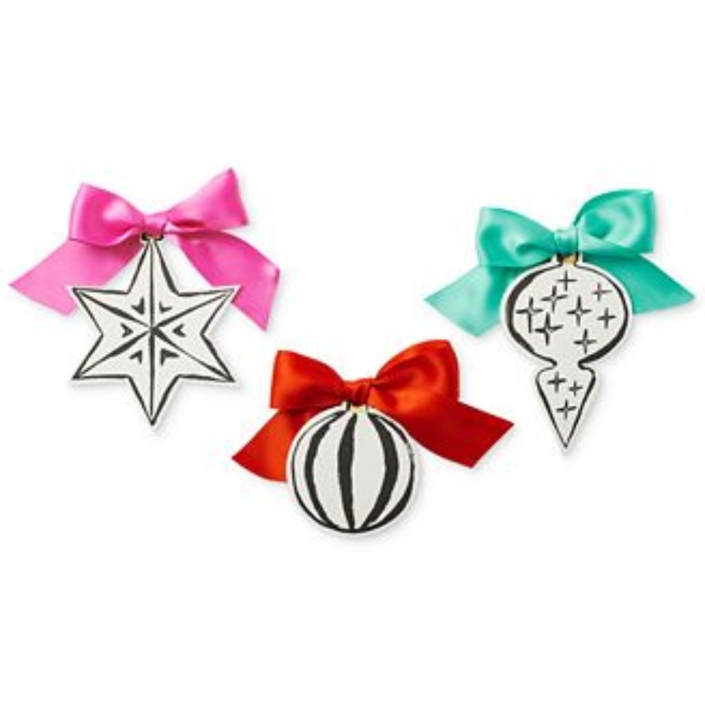 Kate Spade Paper Ornament Set